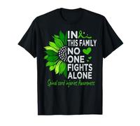 Spinal Cord Injury Awareness Sunflower Spinal Cord Injury T-Shirt