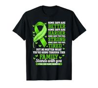 Spinal Cord Injury Awareness Support Family Value Graphic T-Shirt