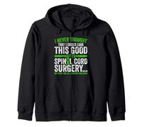 Spinal Cord Surgery Survivor Zip Hoodie