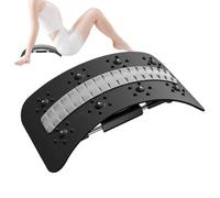 Spinal Device: Back Stretcher, Lumbar Support Plate | Adjustable Massager for Correction, Recovery, Yoga, Pilates, Bed Rest, Car Seat Comfort,