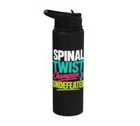Spinal Fusion Scoliosis Warrior Stainless Steel Insulated Water Bottle