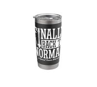 Spinal Fusion Surgery Survivor Back to Normal Spine Stainless Steel Insulated Tumbler