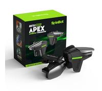SpinBot BattleMods Apex | Mobile Gaming Triggers | Zero Lag Response | 5X Faster with Capacitive Conduction | for BGMI/Free Fire Max/COD Mobile - (Black & Grey)