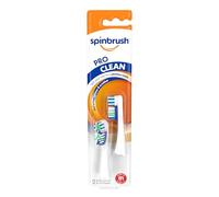 Spinbrush ARM & HAMMER Pro Series Daily Clean Battery Toothbrush Refills, Medium
