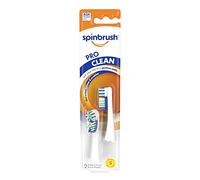 Spinbrush Pro Series Daily Clean Battery Toothbrush Refills, Soft,2 Count
