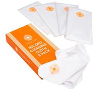SPINCARE 5 Pack Anti-Static Vinyl Record Cleaning Cloths