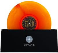 SPINCARE Vinyl Record Cleaning Machine | Cleaner Kit Includes Washer Solution Drying Rack & Accessories | Cleans 500 LPs & Protects Labels