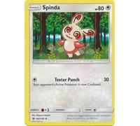 Spinda 102/149 Uncommon Pokemon Card (Sun & Moon Base Set) + 1x TitanCards® Toploader