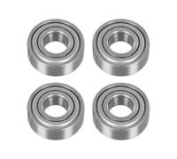 Spindle Bearings for Lawn Mowers, 4-Pack, 3/4" Bore × 1.781" OD × 0.607" Width, Compatible with JD9239/JD9266/JD9296, Low-Noise, High-Temp Grease, for 46-Inch Deck Mowers