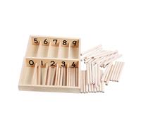 Spindle Box Kids Early Development Counting Sticks Boys Girls Professional Learning Tool Maths Toys