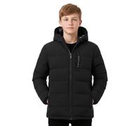 Spindle Boys Long Padded Winter Parka Coat Youths Showerproof School Jacket Zip Pockets