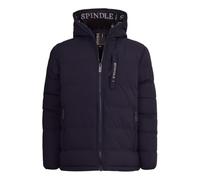 Spindle Boys Padded Fleece Lined Warm Winter Quilted Coat Youths Showerproof Heavyweight School Jacket Zip Pockets Inside Pocket Water Repellent Navy Blue 7-8 Years
