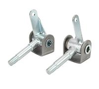 Spindle Bracket Set Spindle Bracket Replacement 4.5inx5/8in 2pcs Right Left Steel Alloy Spindle Bracket Set for Go Kart Accessories