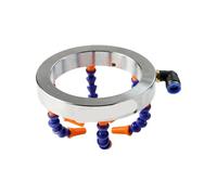 Spindle Cooling Ring Engraving Machine Spindle Cooling Ring Dia.100-125mm Adjustable Nozzle Tool Cooler for CNC Router Metal Stone(105mm)
