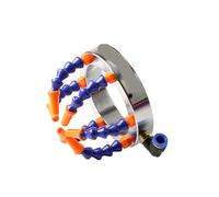 Spindle Cooling Ring Spindle Cooling Ring Adjustable Nozzle 100mm 125mm Cutter Cooler for CNC Router Engraver Drilling and Milling(Common 105mm)