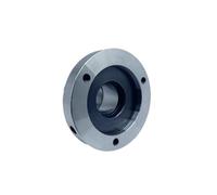 Spindle Flange Four Axis Cartridge Collet Fixture for CNC Machines - Compatible with ER16/25/32/40/50 Back Plates, 1PCS(ER40-D80(7-Holes))