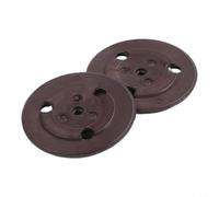 Spindle Hub CD Holder For PS1 For PSX, Plastic Replacement Part For Lens Motor Cover & Turntable Bracket, Black(2PCS)