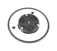 Spindle Hub CD Holder Replacement Part Portable Ceramic Turntable Spindle Motor with Beads Sturdy DVD Player Tray CD Fixator Laser Spindle Hub Turntable Repair Parts, 1Pcs