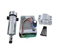 Spindle Motor, Air Cooled 0.8kw 20000RPM CNC spindleMotor Kit ER16/ Chuck 800W Spindle Motor + Power Supply Speed Governor for Engraving for CNC Machine(800W Set 3)