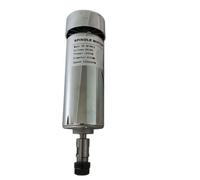 Spindle Motor Kit, Spindle Motor, 200w/300w/400w/500w Engraving Machine Air-Cooling DC CNC ER11 Or ER16 for DIY Milling Machine(500w,Er11)