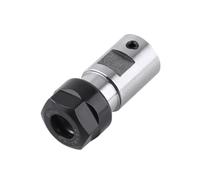 Spindle Motor Shaft Extension Rod ER11 ER16 ER20 Collet Chuck Motor Shaft Extension Rod Spindle Lathe Tools 8MM 10MM 12MM 14MM 16MM 5mm 6.35mm 6mm Milling Boring(C16-ER11-35L-6.35mm)