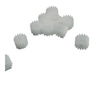 Spindle Pinion 10pcs 0.5 Module 8 Teeth Plastic Gear 0.9mm 1.5mm 1.9mm Inner Hole 0.5M 8T Motor Shaft Gear 5mm Diameter DIY Toy Pinion Shaft Gears(1.5MM BORE)