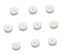 Spindle Pinion 10pcs 0.5 Module 8 Teeth Small Plastic Gear 0.8mm 1mm 1.5mm 2mm Tight Fit Shaft Pinion 5x5mm 0.5M 8T Flat Spur Gear Shaft Gears(1mm)