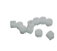Spindle Pinion 10pcs 0.5 Module 8T Plastic Motor Gear 5x5mm Straight Teeth Gear 0.5M 8 Teeth Pinion 0.8mm 1mm 1.5mm Tight Fit Shaft Gear Shaft Gears(1.5mm bore)