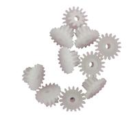Spindle Pinion 10pcs 0.5 Module Double Layer Gear 0.5M 21 Teeth 10 Teeth 21102.5A Plastic Bilayer Gear 2.5mm Tight Fit DIY Toy Gear Shaft Gears