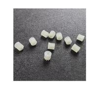 Spindle Pinion 10pcs 11 Teeth Plastic Gear 1.2mm Tight Fit Shaft 8520 Mini Coreless Motor Pinion 3.8mm Diameter DIY Aircraft Gear Shaft Gears
