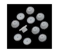 Spindle Pinion 10pcs 18102A Plastic Double Layer Gear 0.5 Module 18T 10T Bilayer Gear 2mm Tight Loose Fit 0.5M 18 Teeth 10 Teeth Gear Shaft Gears(1.95mm inner hole)