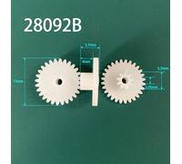 Spindle Pinion 10pcs 2.05mm Hole DIY Toy Gear 28092B 0.5 Module 28 Teeth + 9 Teeth Double Layer Gear 2mm Loose Shaft Plastic Pinion Gear Shaft Gears