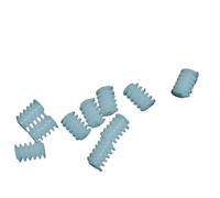 Spindle Pinion 10Pcs 6x10mm Small Worm Gear 0.5 Module 102A Plastic Turbine Worm Reduction Gear 2mm Tight Shaft DIY Toy Modle Gears Shaft Gears
