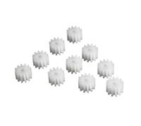 Spindle Pinion 10Pcs Plastic Spur Pinion 8T 10T 12T 16 Teeth DIY Car Robot Motor Gear 2mm Bore Gear 082A 102A 122A 162A Motor Shaft Gear Shaft Gears(12 Teeth)