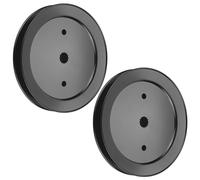 Spindle Pulley 195945 532195945 Replacement for Craftsman Mower - Mandrel Pulleys Compatible with Hu sqvarna, Poulan Pro, AYP, Jonsered 42" 46" Riding Lawn Mower, Replace 197473 532197473, 2 Pack