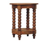 Spindle Round Side Table