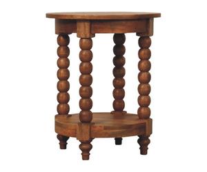 Spindle Round Side Table