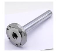 Spindle Shaft Diameter 25mm Length 205mm Chuck Flange Plate Base Adapter Fit K11/K12/K72-80 80mm