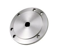 Spindle Thread Chuck Flange, Back Plate Base Adapter, K11-125 K12-125 K72-125 Lathe Accessory(125-hole16)