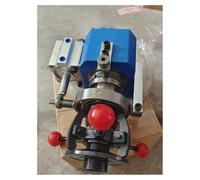 Spindle Type Pneumatic Clamp Base Collet Small Machine Tool Headstock Spindle Base(No Wheel)