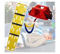 Spine Board Backboard Water Floating, Water Floating Stretcher Spine with Head Immobilizer And Straps, Lifeguard Rescue Backboard Floating for Pools/Seaside, 160 Kg Capacity(Yellow)