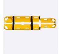Spine Board Stretcher, Folding Emergency Patient Transport Backboard for First Aid, Medical Use in Hospitals, Lightweight and Durable Design