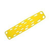 Spine Board Stretcher With Backboard Safety Straps,Lightweight Pe For Patient, Medical Transport Rescue Equipment 73x16x2in(Yellow)