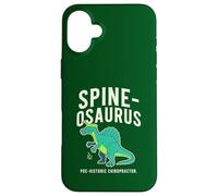 Spine O Saurus Prehistoric Chiropractor Funny Spinosaurus Case for iPhone 16 Plus