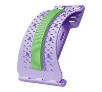 Spine Straightener - Lower Back Massager - Ergonomic Massage Traction Board Non-Slip 3-Way Adjustable for Muscle Relaxation Men Women Athletes