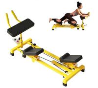 Spine Stretching Crawling Machine, Adjustable Twist & Stretch Trainer, Low Impact Core Workout for Lumbar Support, Foldable Home Gym for Adults Seniors