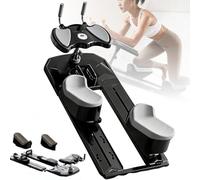 Spine Twist and Back Stretcher Trainer, Crawling Training Machine for Core Workout, 70cm Range with Timer, Detachable Home Gym for Full-Body Exercise and Rehabilitation