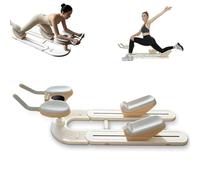 Spine Twist and Stretch Trainer, Ab Twister Trainer with LED Timer & 3 Levels of Adjustment, 100kg Capacity, for Core, Leg & Waist Training