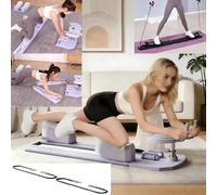 Spine Twist and Stretch Trainer, Crawling Training Machine Lower-Back Pain Relief & core Training Machine Waist and ab Twist Trainer，Multifunctional Abdominal Plate Portable Pilates Reformer