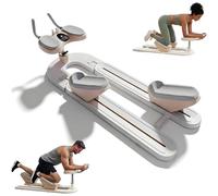 Spine Twist and Stretch Trainer, Detachable Back Stretcher for Lower Back Pain Relief, Adjustable Decompression and Leg Stretching Machine